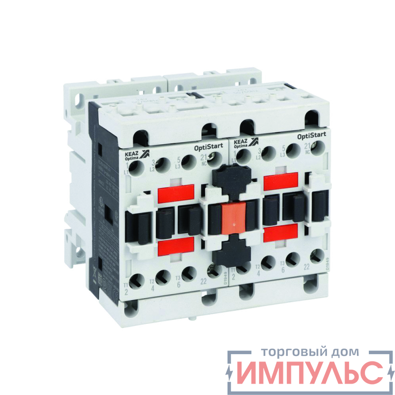 Сборка контакторов реверсивная OptiStart K-FC-18-30-01-A400 КЭАЗ 335159