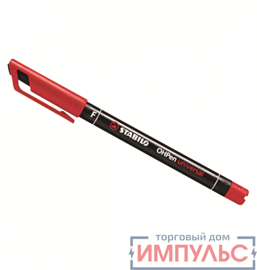 Ручка перманентная шариковая 1мм красн. DKC UP2M