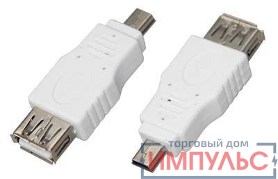 Переходник гнездо USB-A (Female)-штекер miniUSB (Male) Rexant 18-1175