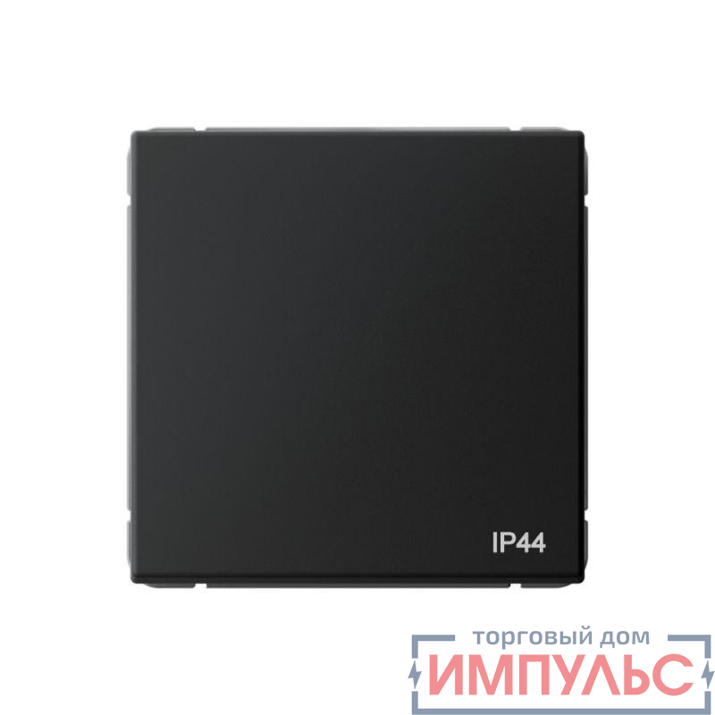 Переключатель 1-кл. ArtGallery IP44 10AX механизм карбон SE GAL441061