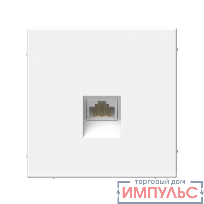 Розетка компьютерная ArtGallery RJ45 кат.6A механизм лотос SE GAL001386