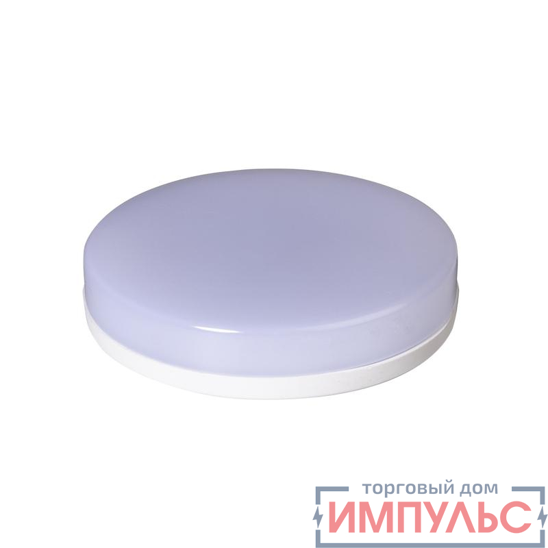 Лампа светодиодная PLED-GX53 8Вт таблетка матовая 5000К холод. бел. GX53 640лм 230В JazzWay 2855404