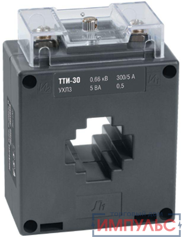 Трансформатор тока ТТИ-30 100/5А кл. точн. 0.5S 5В.А IEK ITT20-3-05-0100