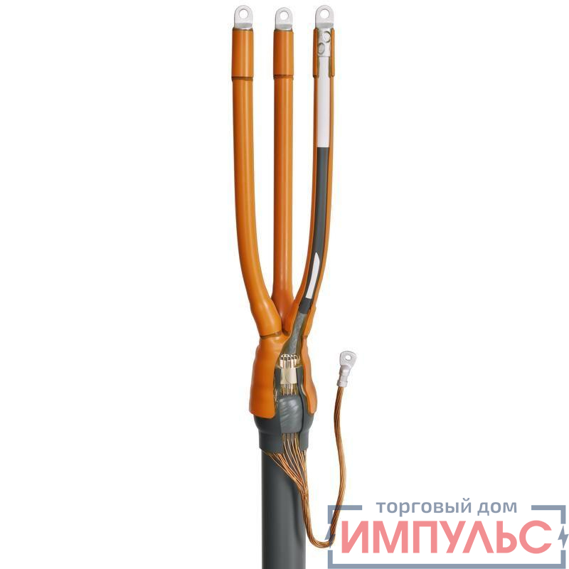 Муфта кабельная концевая 10кВ 3ПКВТп-10-150/240 (Б) нг-LS КВТ 77342