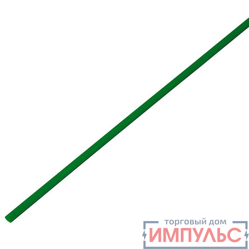 Трубка термоусадочная 4.0/2.0мм зел. 1м (уп.50шт) PROCONNECT 55-0403