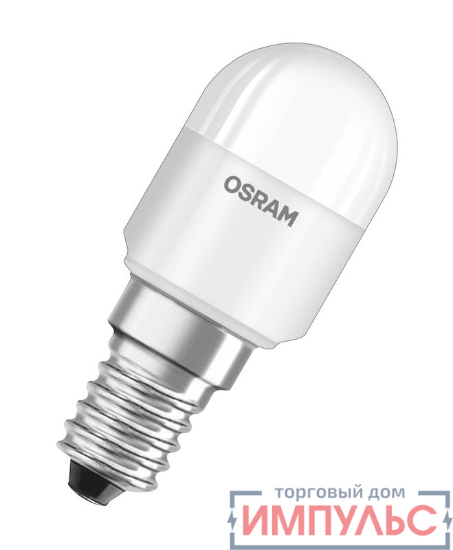Лампа светодиодная PARATHOM T26 2.3Вт 6500К холод. бел. E14 200лм T26 угол пучка 160град. 220-240В (замена 20вт) матов. пластик OSRAM 4058075620155