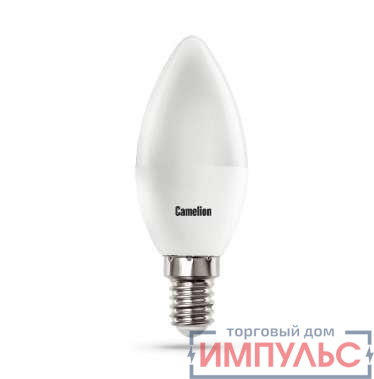 Лампа светодиодная LED7-C35/865/E14 7Вт 220В Camelion 12648
