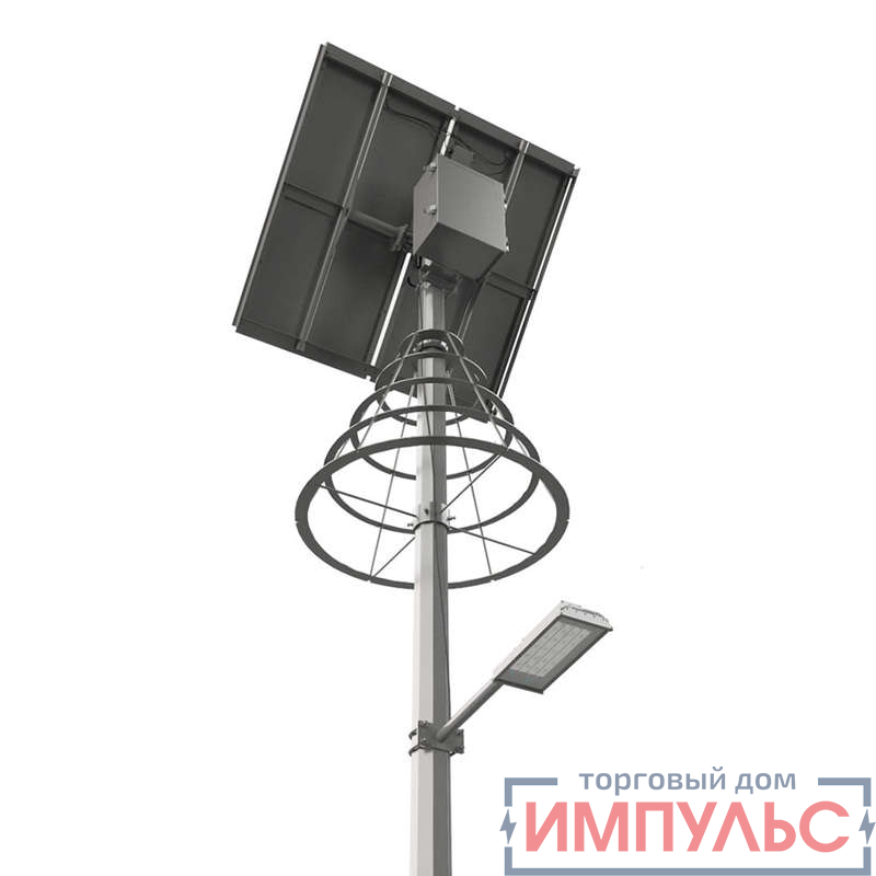 Установка осветит. автономная SOL-40-001 24В СФГ без ЗФ солнечная батарея GALAD 08937