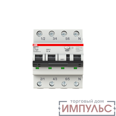 Выключатель автоматический дифференциального тока DS203NC C32 AC30 ABB 2CSR256040R1324