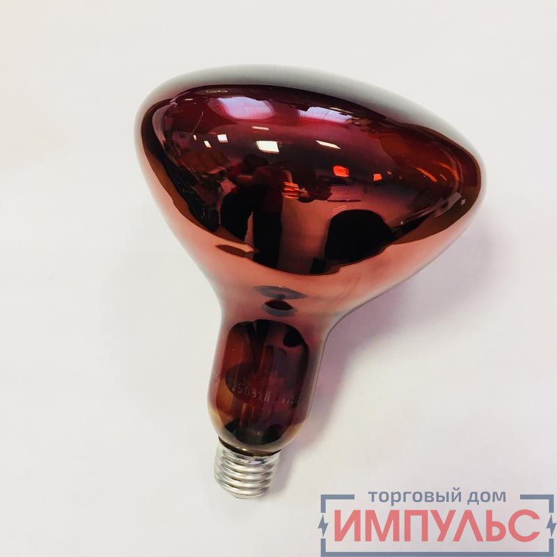 Лампа-термоизлучатель ИКЗК 230-150Вт R127 E27 (15) КЭЛЗ 8105006