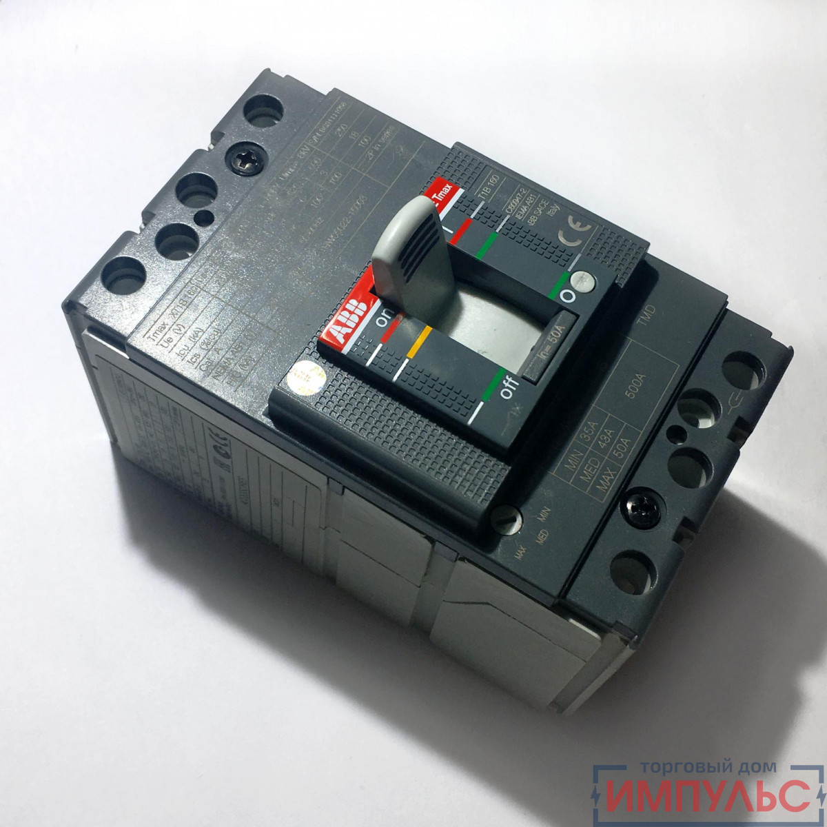 T1B 160 TMD 16-630 3p F FC Cu (1х70mm2)  16kA Автоматический выключатель 1SDA050870R1