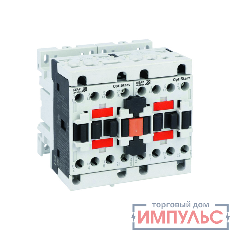 Сборка контакторов реверсивная OptiStart K-FC-12-30-01-A400 КЭАЗ 335151