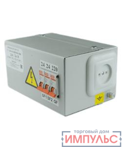 Ящик с понижающим трансформатором ЯТП-0.25 У3 380/12В 2 автомата IP31 Электротехник ET543064