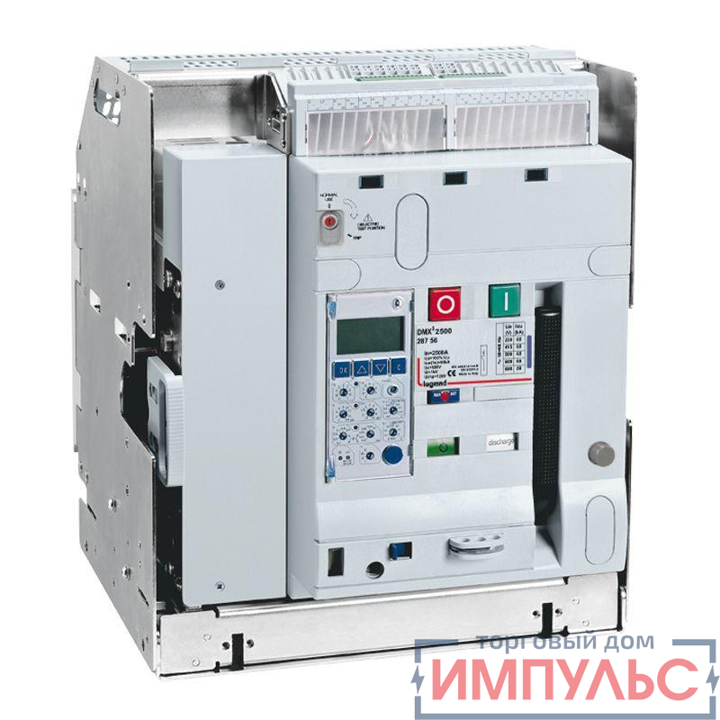 Выключатель автоматический воздушный 4п 1000А 50кА DMX3 N 1600 тип 1 выкатн. Leg 028732