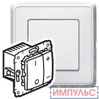 Механизм светорегулятора кнопочного СП Cariva 500Вт бел. Leg 773615