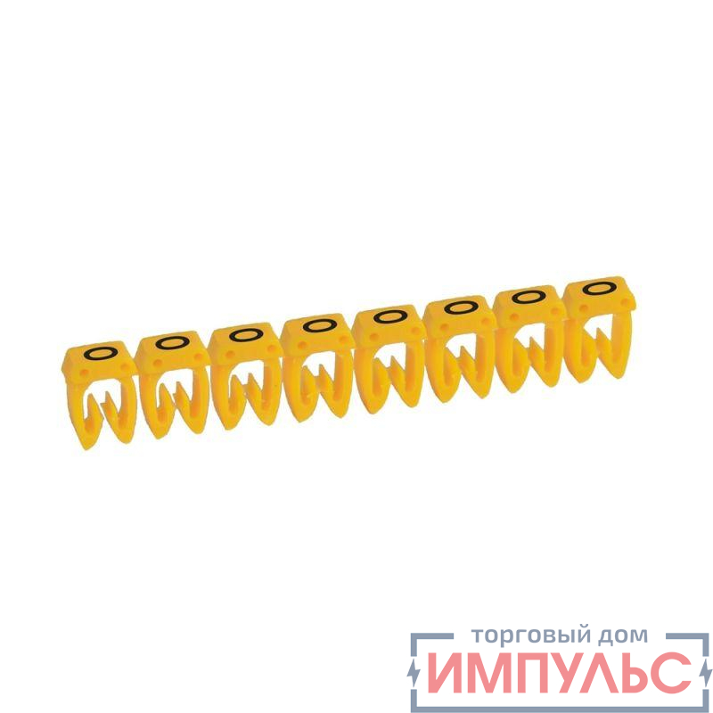 Маркер каб. 4.0-6.0кв.мм CAB3 "O" (уп.300шт) Leg 038374