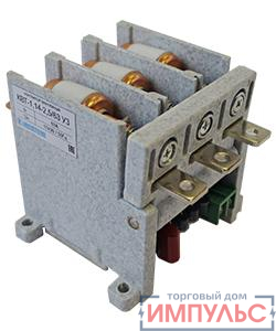 Контактор вакуумный КВТ-1.14-2.5/ 63-3 У3 3п 63А кат. 220В DC 2НО+1НЗ без реле Электротехник ET010707