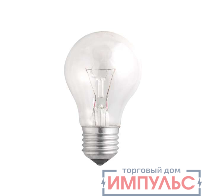 Лампа накаливания A55 240V 40W E27 clear (Б 230-40-5) JazzWay 3326623
