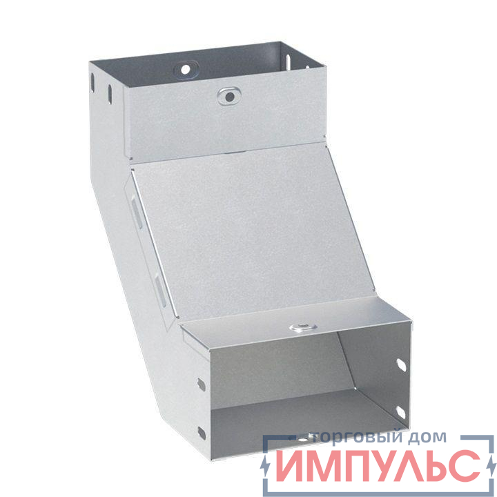 Угол для лотка вертикальный внутр. 90град. 100х200 INOX EKF vi90100200-INOX