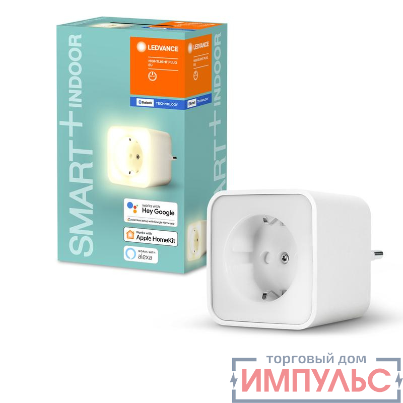 Розетка SMART Bluetooth NIGHTLIGHT PLUG Max 16A 220-240В LEDVANCE 4058075571013