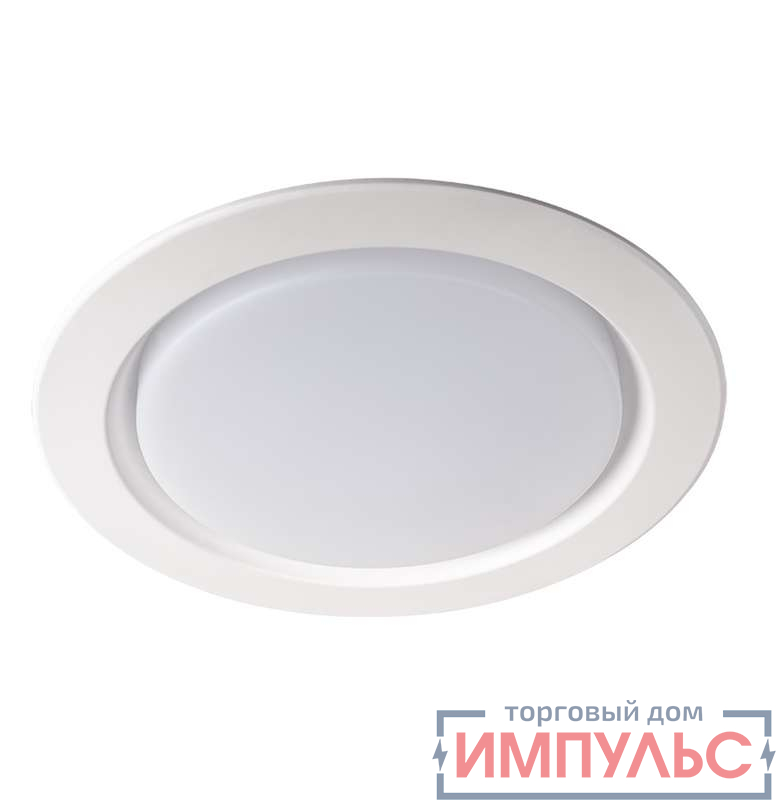 Светильник светодиодный PLED DL5 WH Downlight 24Вт 6500К IP40 ДВО встраив. Pro JazzWay 5026520A