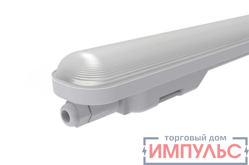 Светильник пылевлагозащищенный ДСП WP 02 C 18W OP 865 L600 LED 1200х70х72мм 18Вт 6500К IP65 бел. Русский Свет 15070223092