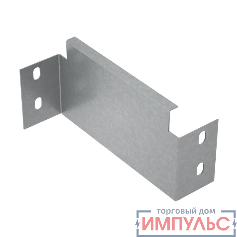 Переходник для лотка упрощенный левый 100х100 "ПЛЮС" PDLplus100-100 INOX304 КМ PL5965