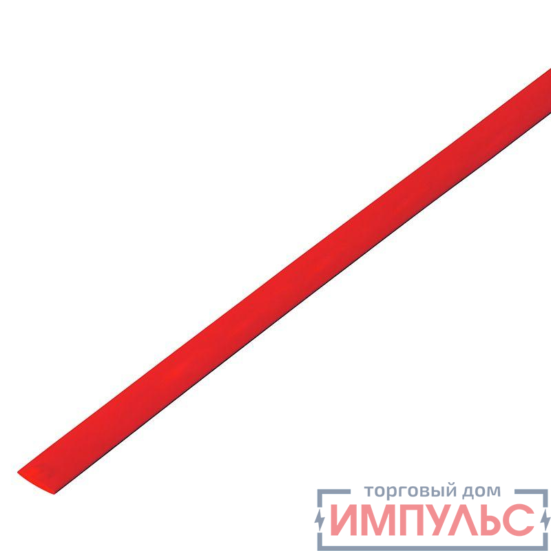Трубка термоусадочная 16/8.0 мм красн. 1м (уп.50шт) PROCONNECT 55-1604
