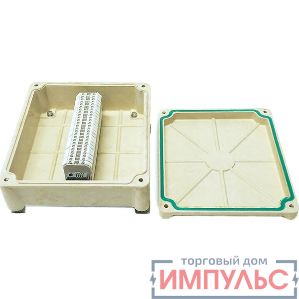 Коробка клеммная КСП-25 У2 25 клемм IP54 (без каб. вводов) Электротехник ET013218