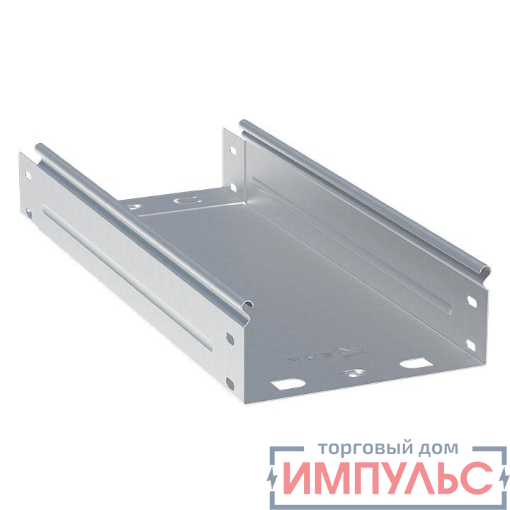 Лоток листовой неперфорированный 50х100 L2000 0.8мм INOX EKF L5010000-INOX