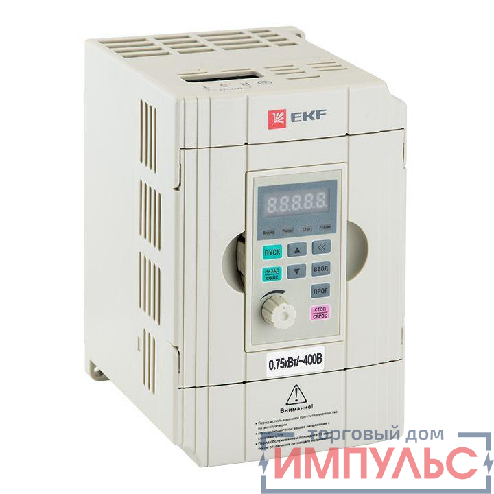 Преобразователь частоты 0.75/1.5кВт 3х400В VECTOR-100 PROxima EKF VT100-0R7-3B
