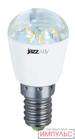 Лампа светодиодная PLED-T26 2Вт шар 4000К нейтр. бел. E14 150лм 230В для холодильн./картин/зеркал JazzWay 1007667