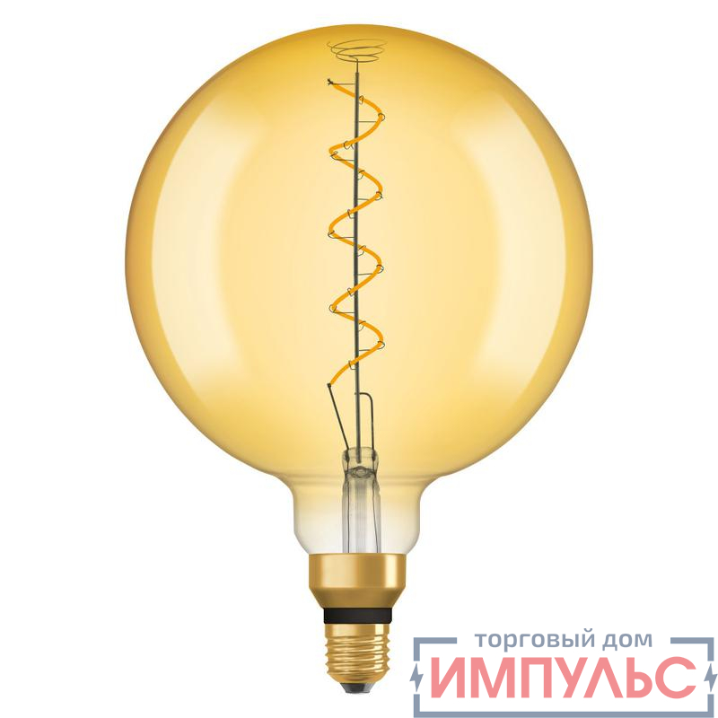 Лампа светодиодная филаментная 1906LED BGLB 5W/820 230VSFIL E27 4X1 OSRAM 4058075092013