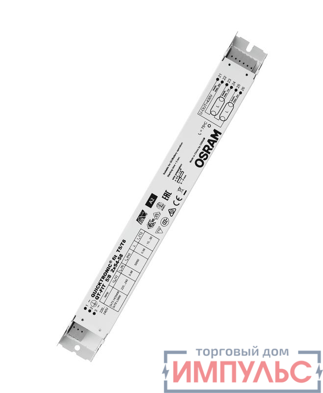 Аппарат пускорегулирующий электронный (ЭПРА) QT-FIT 5/8 2х54-58/220-240 OSRAM 4008321873842