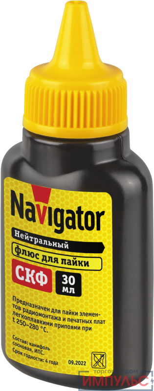 Флюс 93 746 NEM-Fl02-F30 СКФ 30мл NAVIGATOR 93746