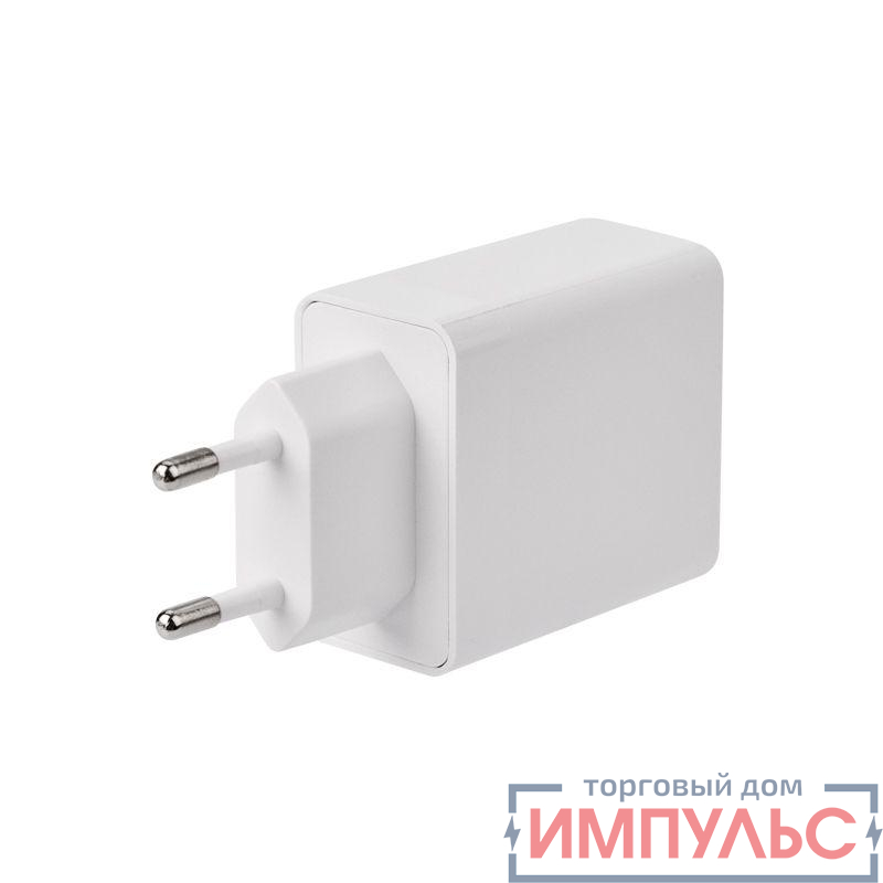 Устройство зарядное сетевое для iPhone/iPad Type-C + USB 3.0 с Quick charge бел. Rexant 16-0278 1