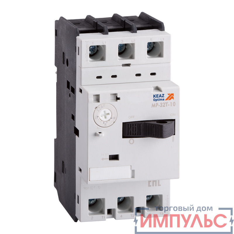 Выключатель автоматический 0.16А OptiStart MP 32T КЭАЗ 115713