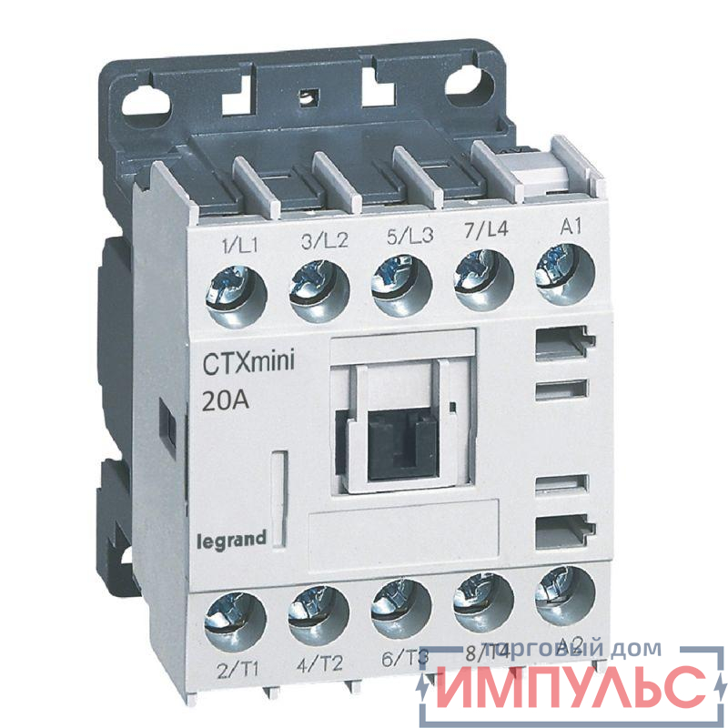 Мини-контактор CTX3 4п (4НО) 20А кат. 230В AC Leg 417146