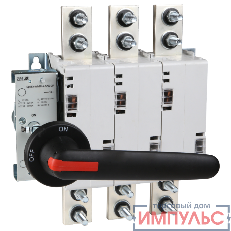 Выключатель нагрузки OptiSwitch DI-4-1250-3P КЭАЗ 275544