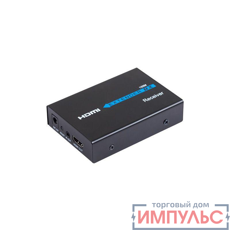 Приемник сигнала HDMI по витой паре LAN (RJ45) кат.5E/6 Rexant 17-6972