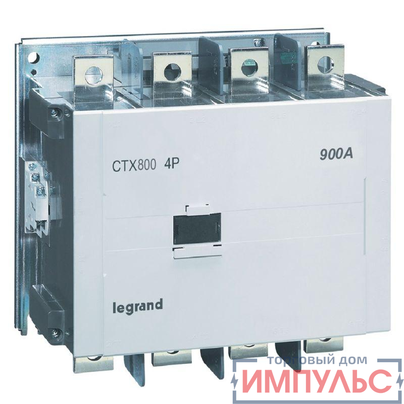 Контактор CTX3 4п (4НО) 800А кат. 200-240В AC/DC AC-1 Leg 416526