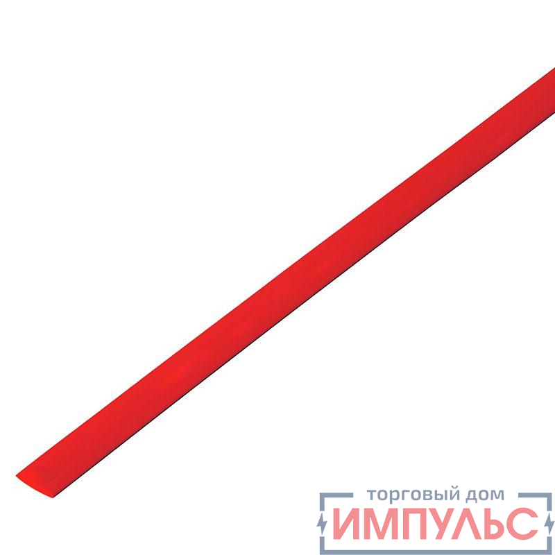 Трубка термоусадочная 25/12.5 мм красн. 1м (уп.10шт) PROCONNECT 55-2504