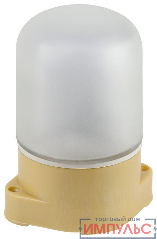 Светильник для бани НББ 01-60-007 пластик/стекло прямой IP65 E27 max 60Вт 137х107х84 сосна Эра Б0062262