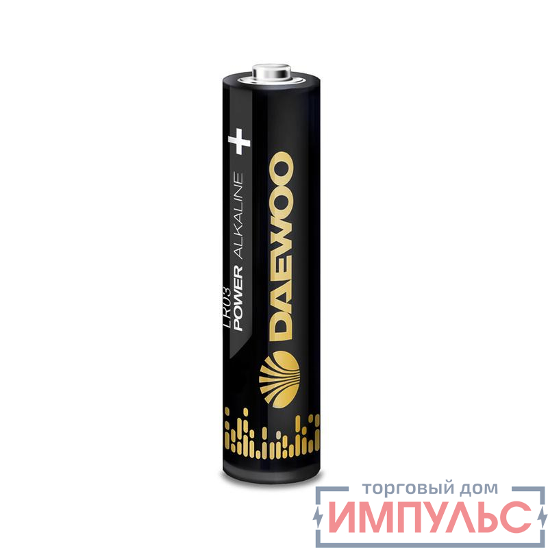 Элемент питания алкалиновый AAA/LR03 1.5В Power Alkaline Pack-12 (уп.12шт) DAEWOO 5042100