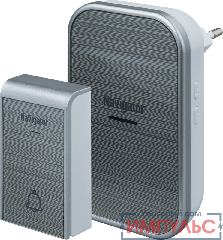 Звонок электрический NDB-D-AC04-1V1-S NAVIGATOR 80507