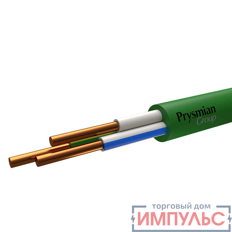 Кабель ППГнг(А)-HF 3х1.5 З 1кВ (м) РЭК-PRYSMIAN 1803040806