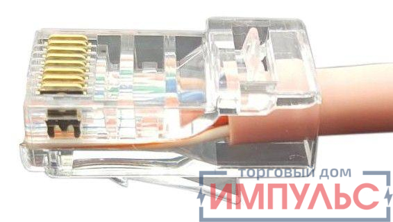 Разъем легкой оконцовки PLEZ-8P8C-U-C6-100 RJ-45 (8P8C) под витую пару кат.6 (50 µ"/ 50 микродюймов) универс. (для ож и мж кабеля) (уп.100шт) Hyperline 403343