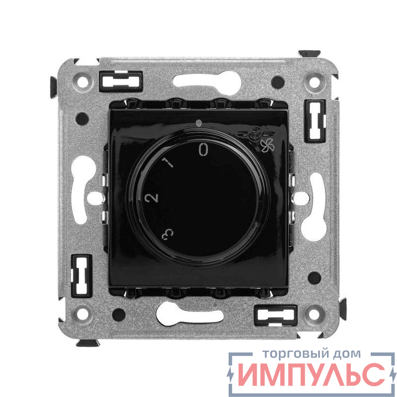 Механизм управления вентиляторами СП "Avanti" "Черный квадрат" DKC 4402173