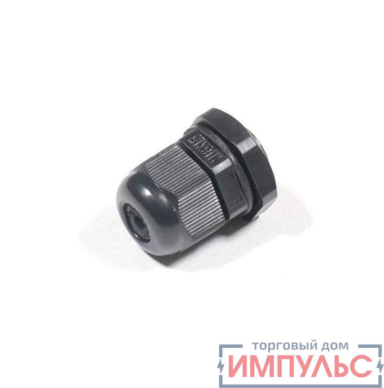 Сальник MG 16 IP68 d кабеля 4-8мм пластик. черн. ГОФРОМАТИК/ЗЭТАРУС zeta30871