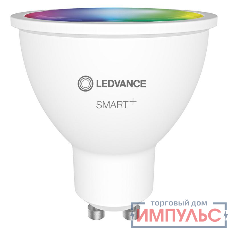 Лампа светодиодная SMART+ WiFi SPOT GU10 Multicolour 45град. 5Вт (замена 32Вт) 2700…6500К GU10 (уп.3шт) LEDVANCE 4058075486058